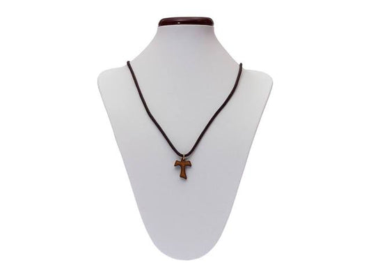 Necklace with Cross Tau Mini