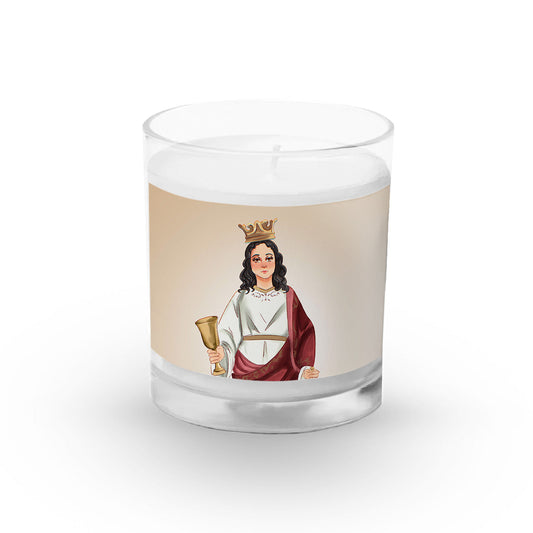 Saint Barbara Candle