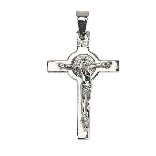 Crucifix of Saint Benedict - 925 Silver