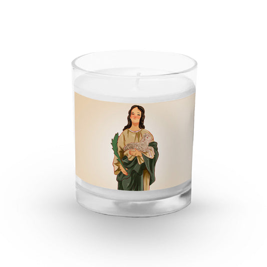 Candle Saint Agnes