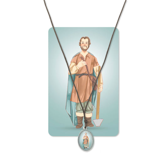 Saint Isidore Necklace