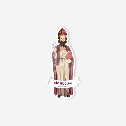 Saint Nicholas Catholic Sticker