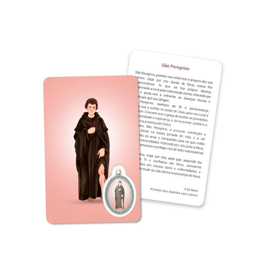 Prayer's card of Saint Peregrine