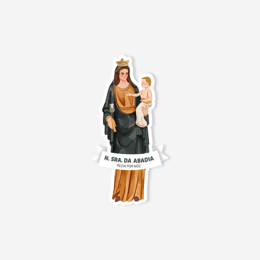 Autocolante Nossa Senhora da Abadia