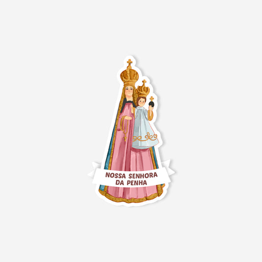 Adesivo católico Nossa Senhora da Penha