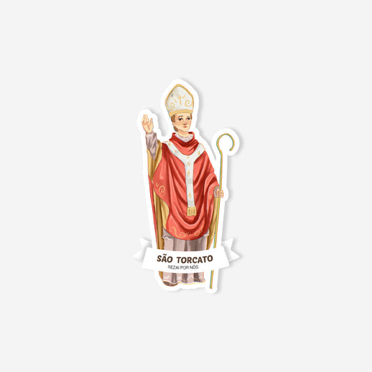 Saint Torcato Catholic sticker