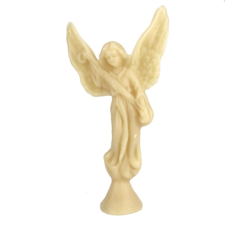 Guardian angel in wax