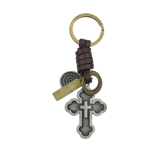 Keychain with cross
