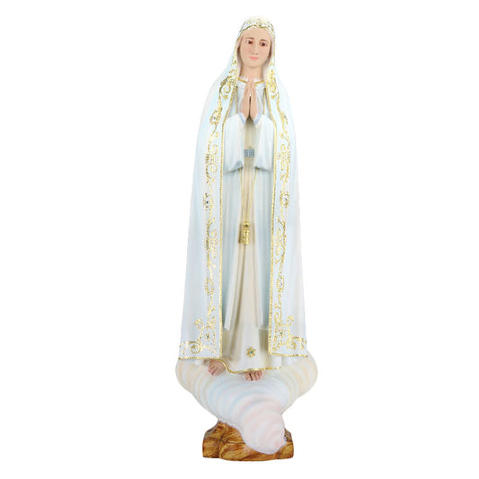 Our Lady of Fatima - Wood paste 60 cm