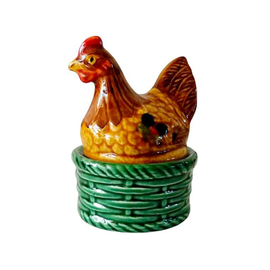 Chicken with basket