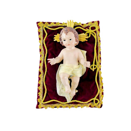 Baby Jesus with cushion - 32 cm