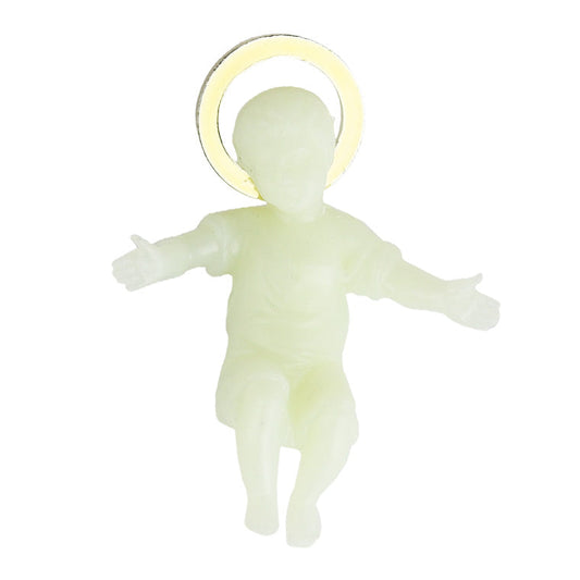 Fluorescent baby Jesus