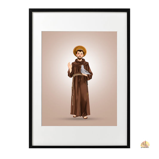 Saint Francis of Assisi Poster