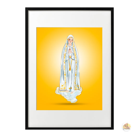 Our Lady of Fátima Capelinha Poster
