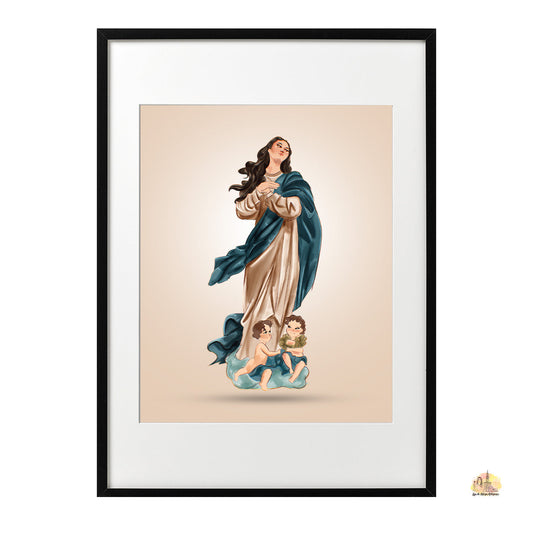 Our Lady of Conception Poster