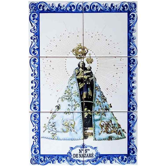 Tile Our Lady of Nazaré 6 pieces