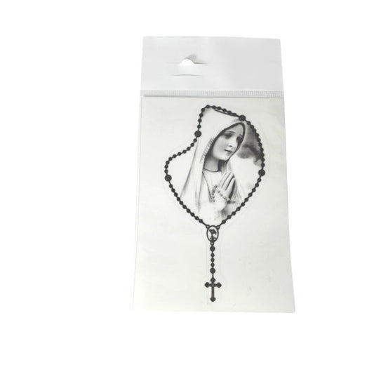 Sticker with image of Our Lady of Fatima