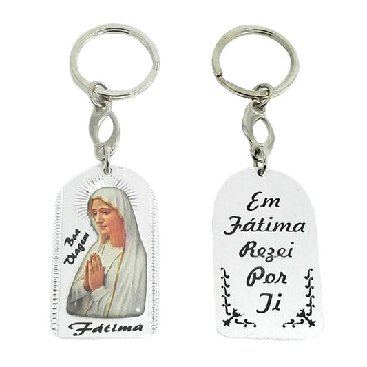 Keychain with image of Our Lady