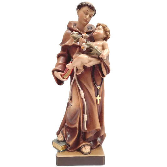 Wood statue of Saint Anthony