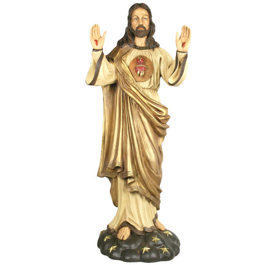 Statue of Sacred Heart of Jesus 110 cm