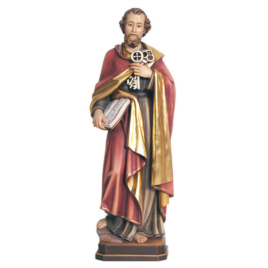 Wood statue of Saint Peter