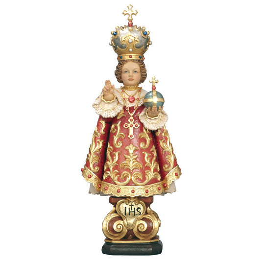 Wood statue of Infant Jesus of Prague