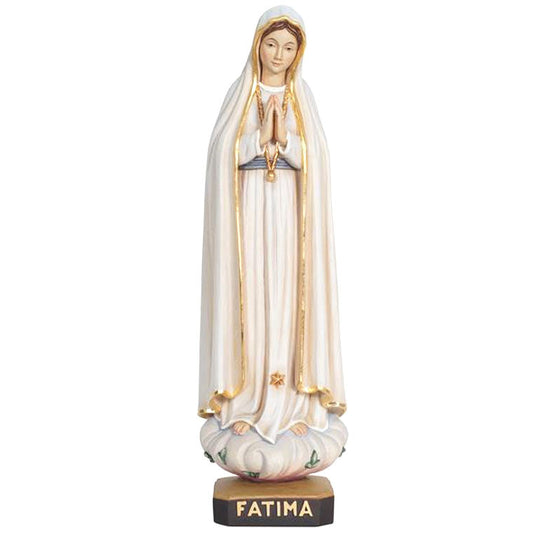Wood statue of Our Lady of Fatima