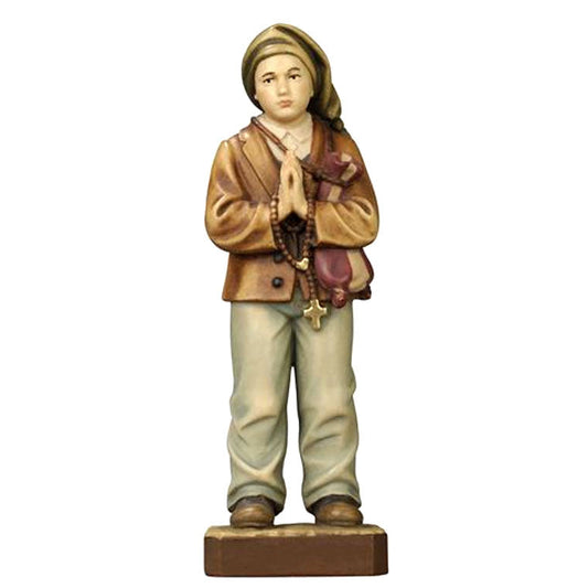 Wood statue of Saint Francisco Marto