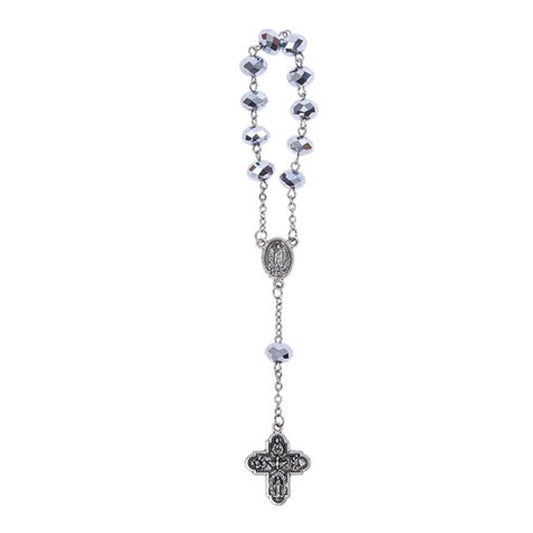 Crystal decade rosary