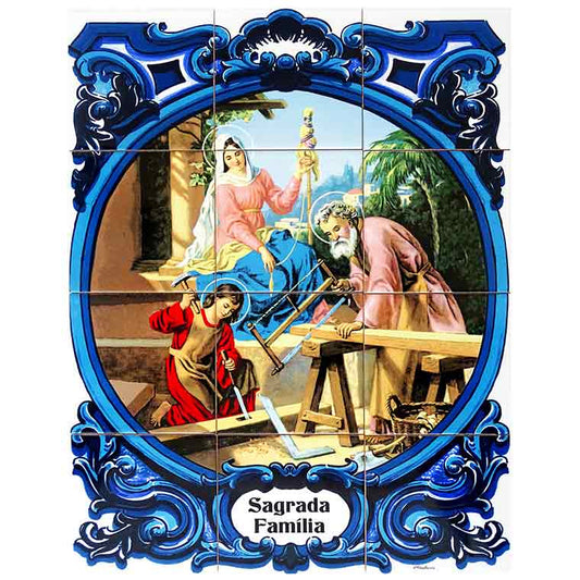 Holy Family Tile 12 pieces